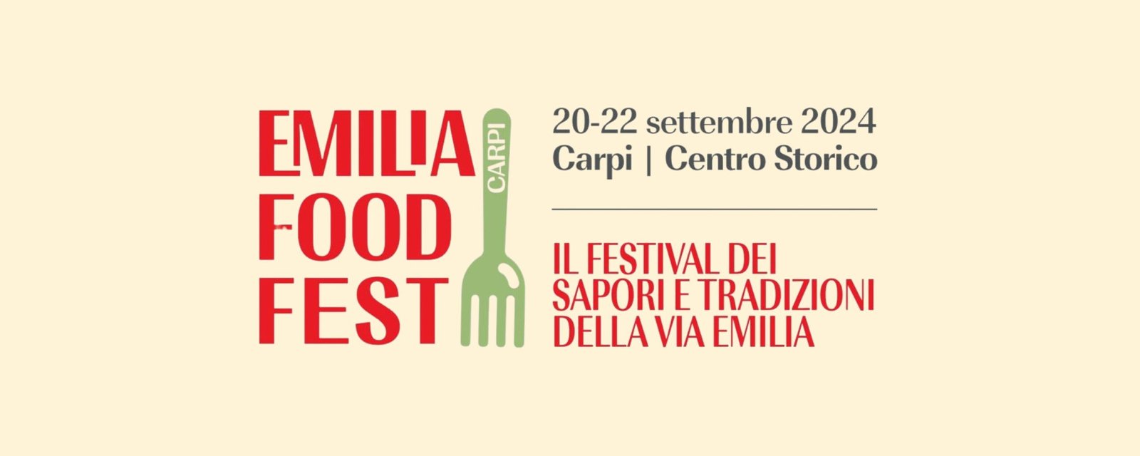 EmiliaFoodFest 2024 a Carpi