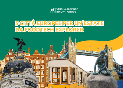 5 città europee per un estate da foodtech explorer sfondo verde